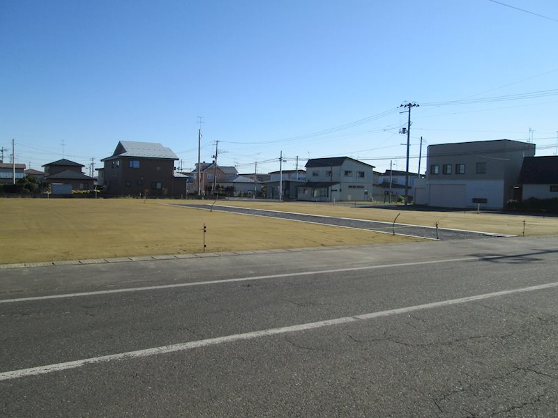【建築条件付】十和田市西四番町28番43　区画B 現地写真