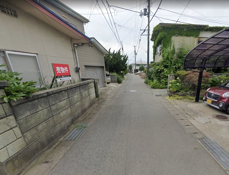 秋田市土崎港北一丁目150-22　【戸建】 現地写真（前面道路含む現地写真）