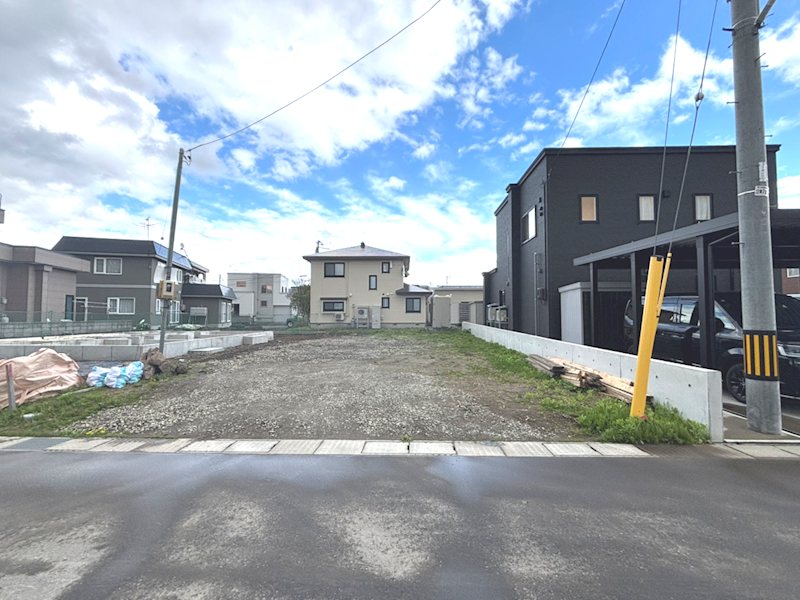 【ハシモトホーム売地】ハピア富田4丁目№2 現地写真