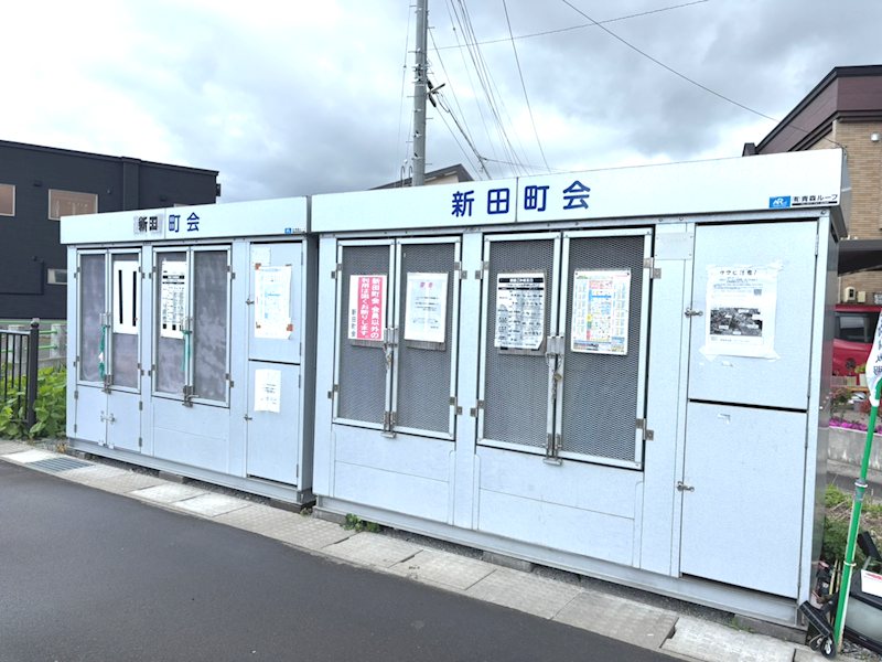 【ハシモトホーム売地】ハピア富田4丁目№2 現地写真（前面道路含む現地写真）