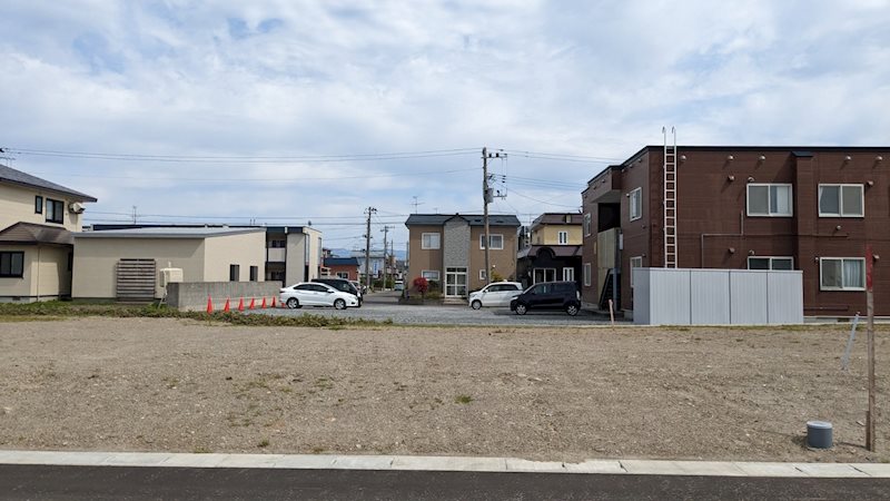【ハシモトホーム売地】ハピア富田4丁目№4 現地写真