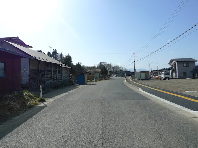 【ハシモトホーム】　ハピア東中野　区画No.10 現地写真（前面道路含む現地写真）
