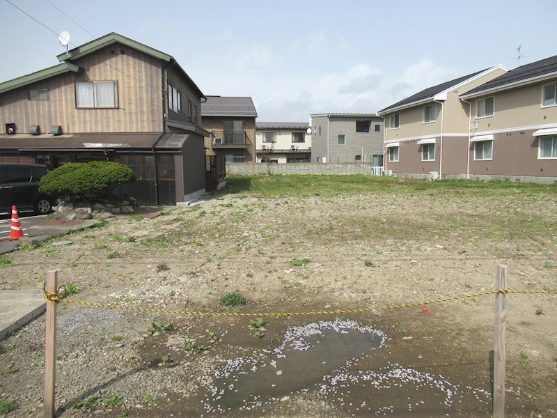 秋田市楢山南中町　A区画 現地写真