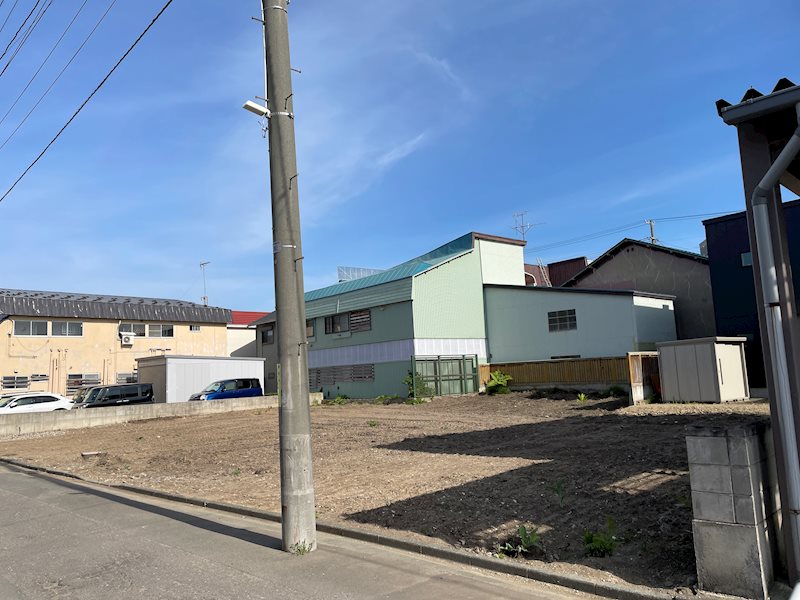 【ハシモトホーム売地】橋本3丁目A区画 現地写真（前面道路含む現地写真）