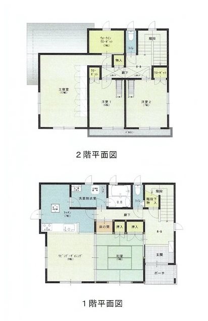 【八戸支店】八戸市大久保坂ノ脇 間取図・土地図