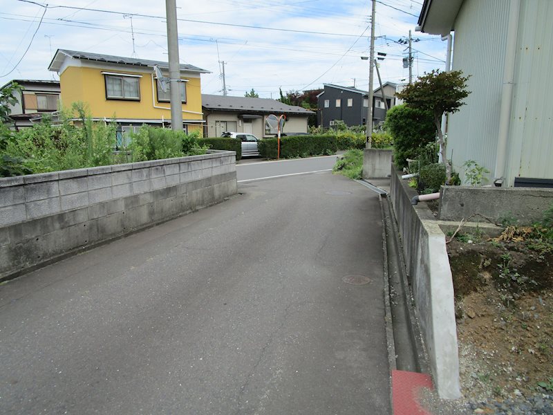 【八戸支店】八戸市大久保坂ノ脇 現地写真（前面道路含む現地写真）