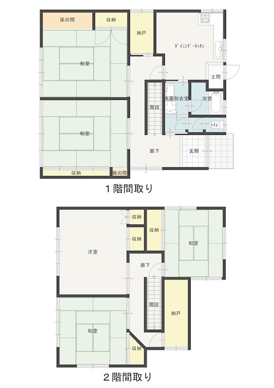 ♦八戸支店♦八戸市鮫町字上手代森 間取図・土地図
