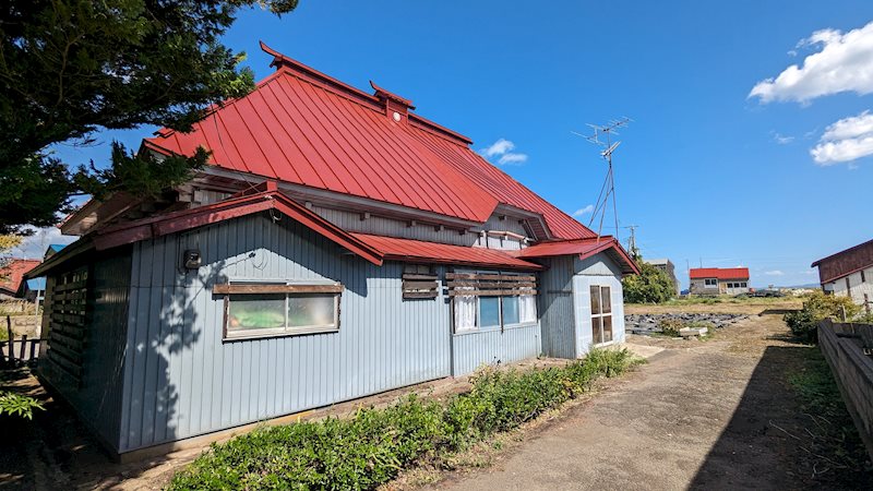 【ハシモトホーム売地】六枚橋磯打 現地写真（前面道路含む現地写真）