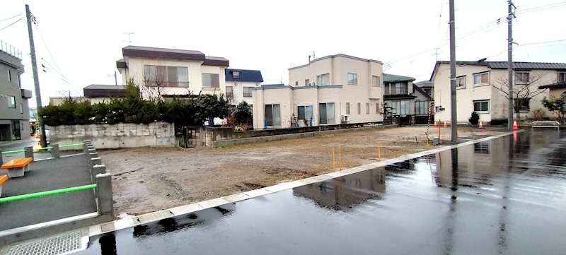【ハシモトホーム売地】ハピア篠田3丁目№1 現地写真