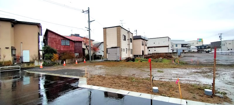 【ハシモトホーム売地】ハピア篠田3丁目№3 現地写真