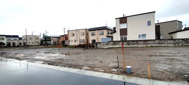 【ハシモトホーム売地】ハピア篠田3丁目№6 現地写真