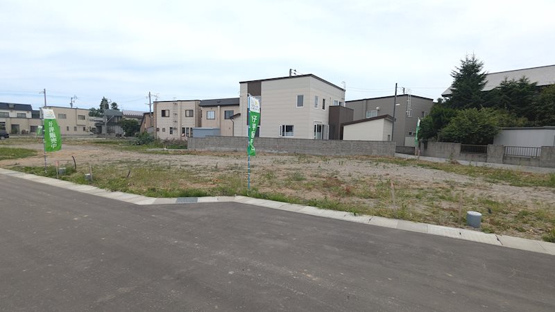 【ハシモトホーム売地】ハピア篠田3丁目№8 現地写真