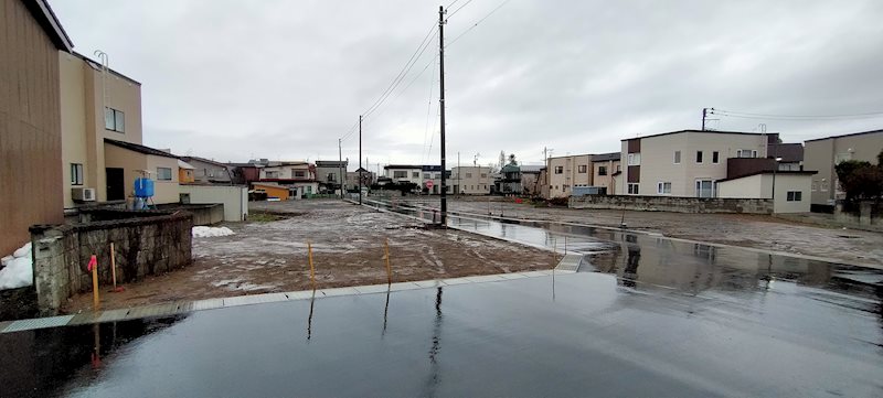 【ハシモトホーム売地】ハピア篠田3丁目№8 分譲済街並み写真