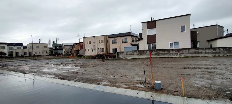 【ハシモトホーム売地】ハピア篠田3丁目№7 現地写真