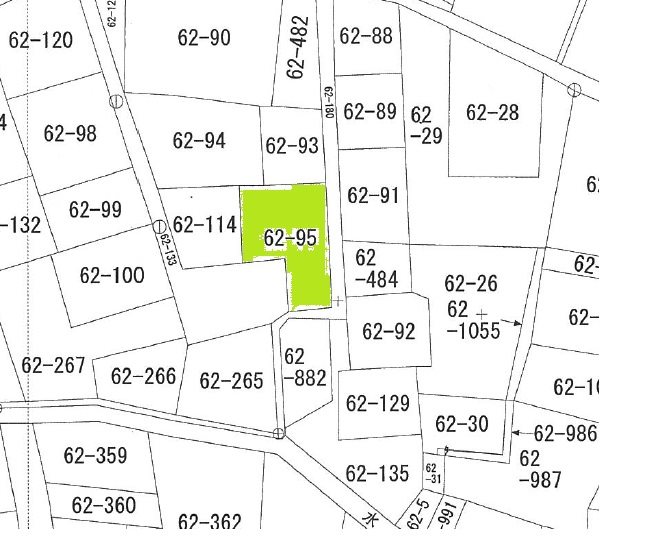 野沢土地 間取図・土地図