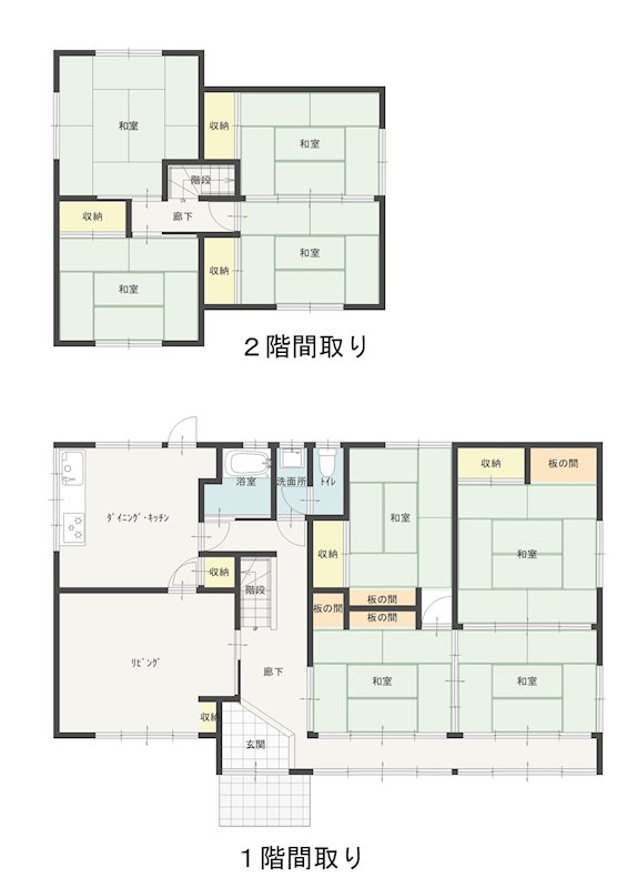 ♦八戸支店♦八戸市田向檀ノ平 間取図・土地図