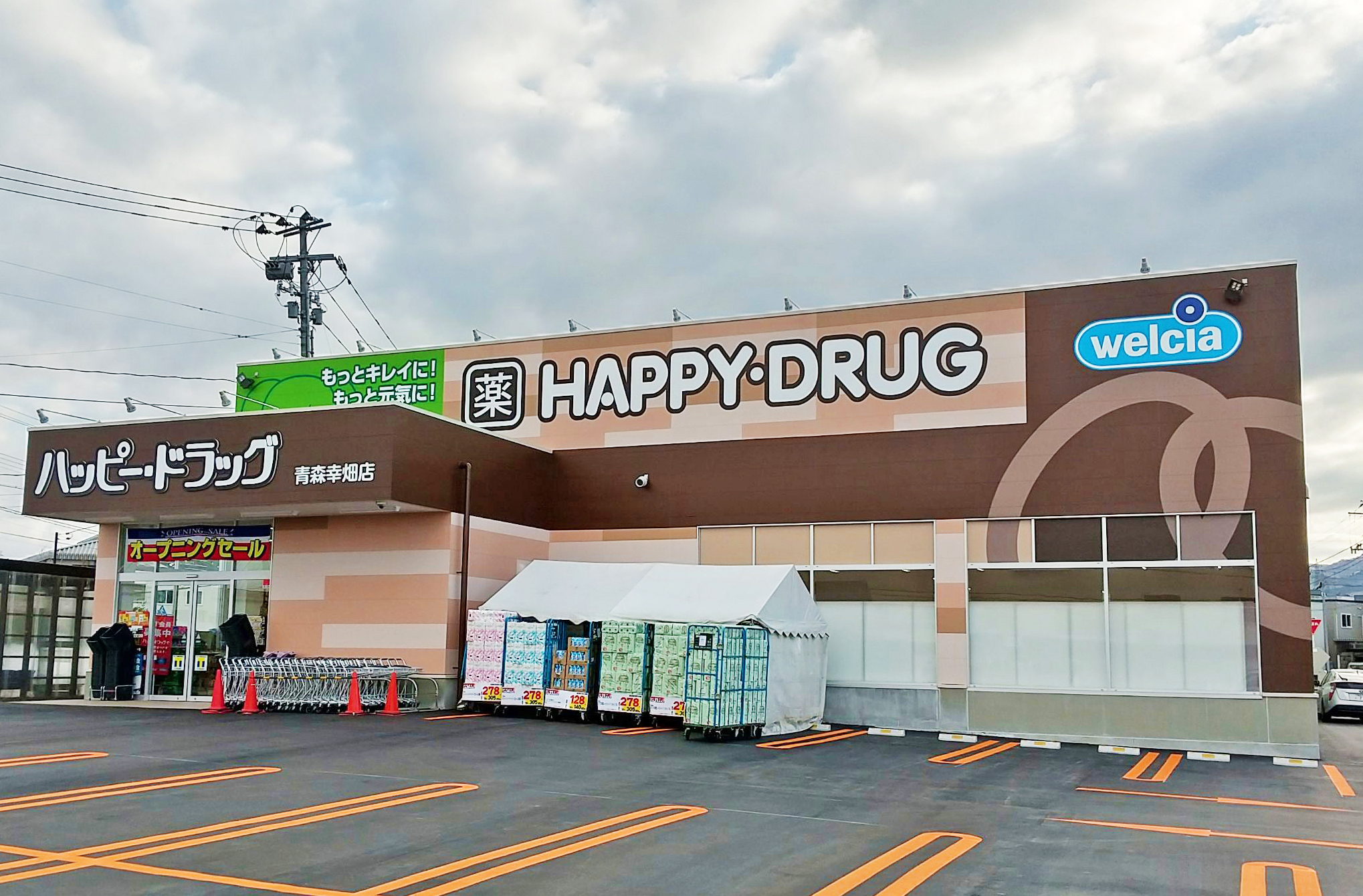 【ハシモトホーム売地】雲谷山吹 ドラッグストア