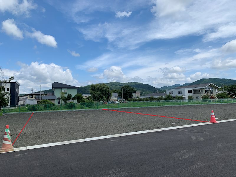 大館市比内町扇田字上中島① 現地写真