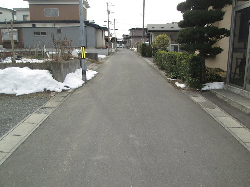 【建築条件付】八戸市桜ケ丘1丁目_土地 間取図・土地図
