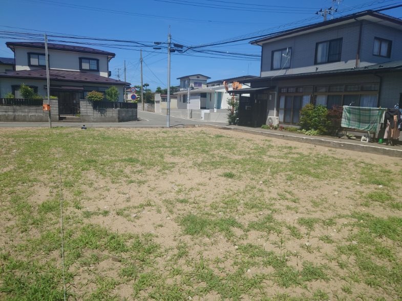 秋田市将軍野青山町A区画　土地 間取図・土地図