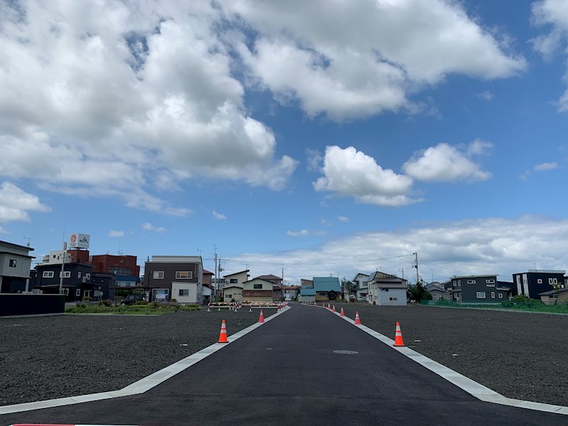 大館市比内町扇田字上中島⑩ 現地写真（前面道路含む現地写真）