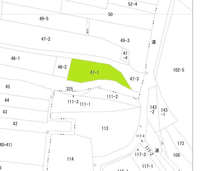 日詰郡山駅 間取図・土地図