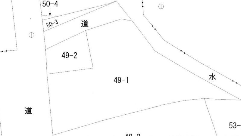 【ハシモトホーム売地】浪岡大字高屋敷宅社元 間取図・土地図