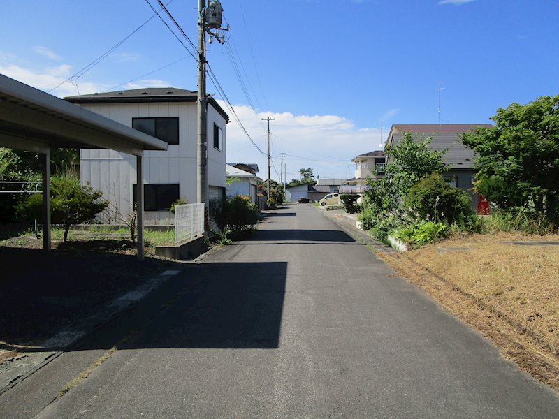 ◇八戸支店◇南部町大字杉沢字あけぼの 現地写真（前面道路含む現地写真）