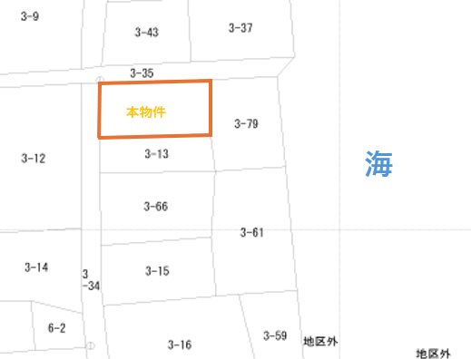 【ハシモトホーム売地】前田中野 間取図・土地図