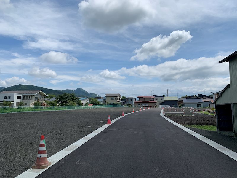 大館市比内町扇田字上中島　分譲地（11区画） 現地写真