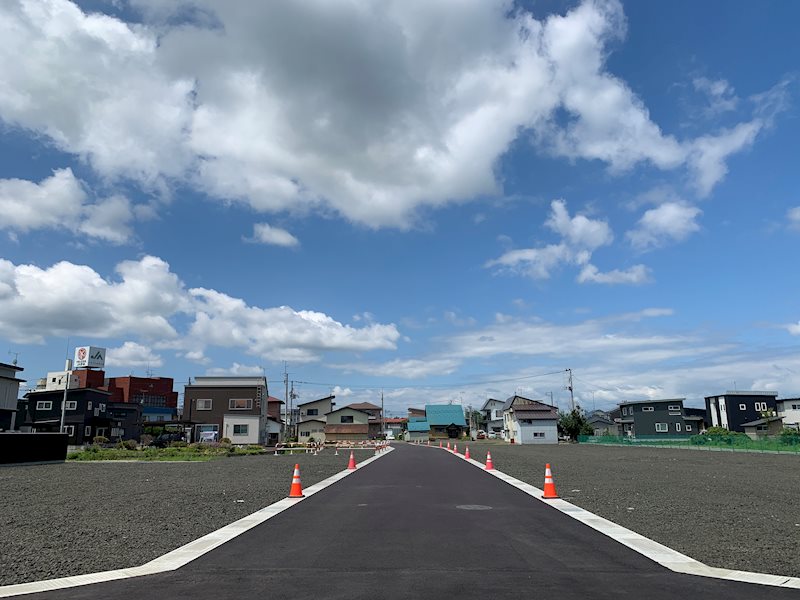 大館市比内町扇田字上中島　分譲地（11区画） 現地写真