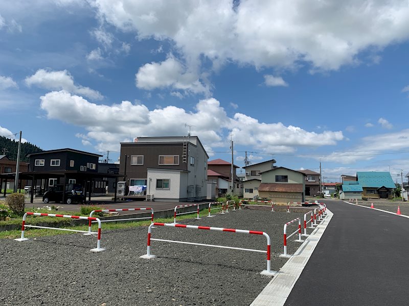 大館市比内町扇田字上中島　分譲地（11区画） 現地写真