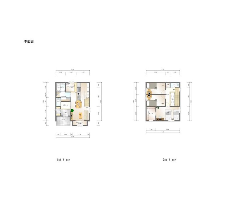 【ハシモトホーム】東中野分譲住宅No16「NOOK」 間取図・土地図