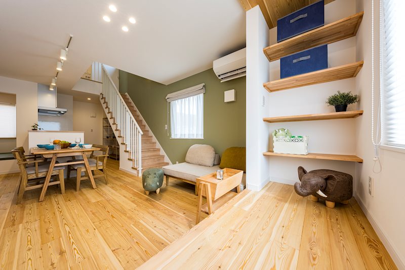 【ハシモトホーム】東中野分譲住宅No16「NOOK」 同仕様写真（リビング）