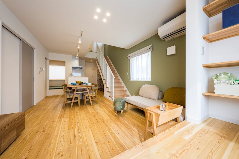 【ハシモトホーム】東中野分譲住宅No16「NOOK」 内観写真（リビング）
