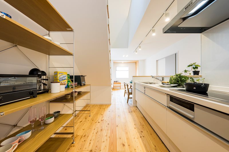 【ハシモトホーム】東中野分譲住宅No16「NOOK」 内観写真（キッチン）