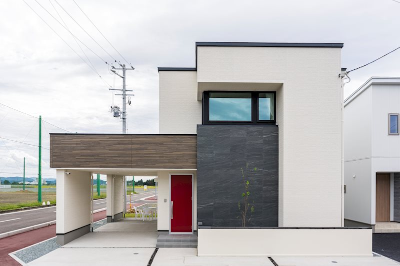 【ハシモトホーム】矢巾分譲住宅「Tradino＿トレディノ」 現地写真