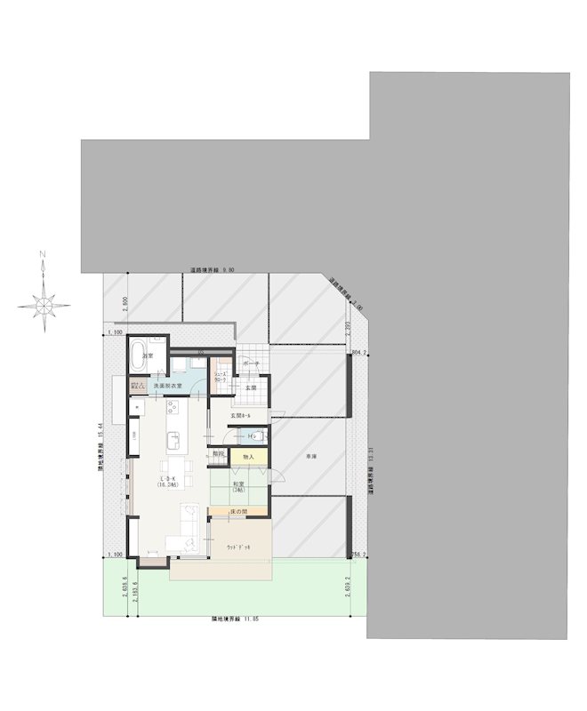 【ハシモトホーム】矢巾分譲住宅「Tradino＿トレディノ」 その他