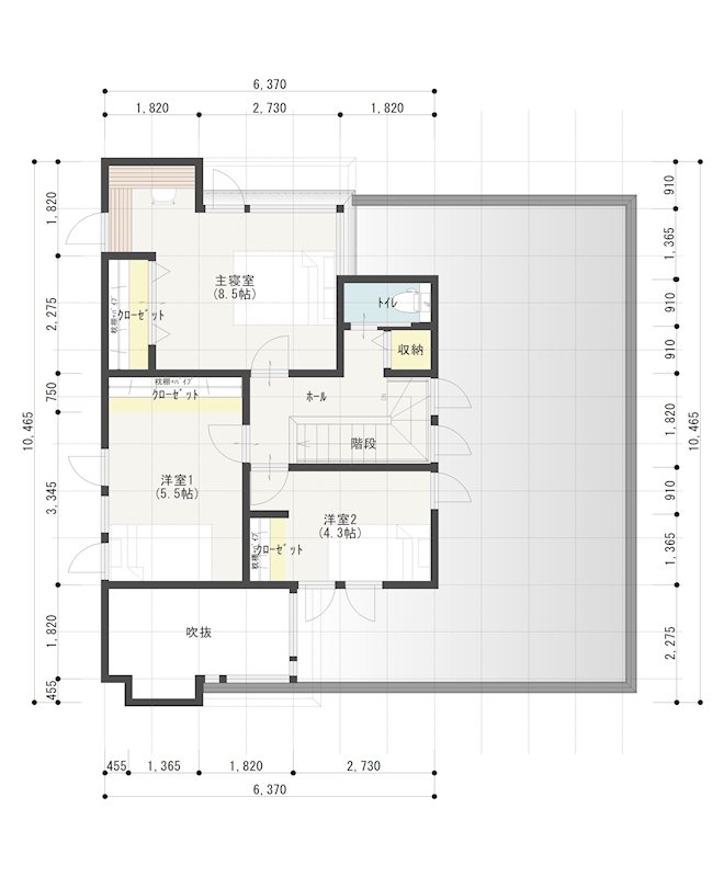 【ハシモトホーム】矢巾分譲住宅「Tradino＿トレディノ」 間取図・土地図