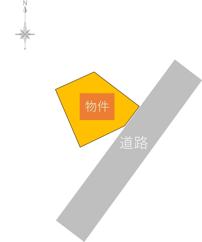 【ハシモトホーム売地】松森二丁目 間取図・土地図