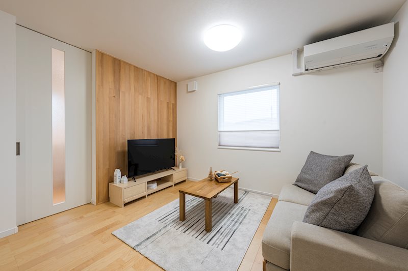 【ハシモトホーム未入居住宅】ハピア篠田モデルＨ 内観写真（リビング）