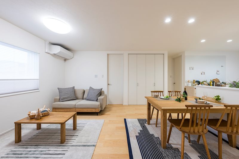 【ハシモトホーム未入居住宅】ハピア篠田モデルＨ 内観写真（リビング）
