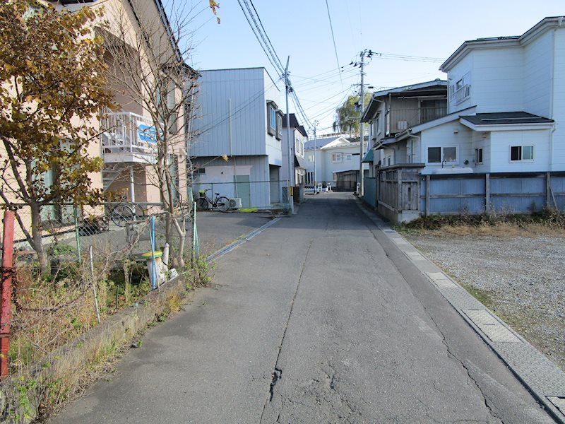 【建築条件付】八戸市売市字観音下 現地写真