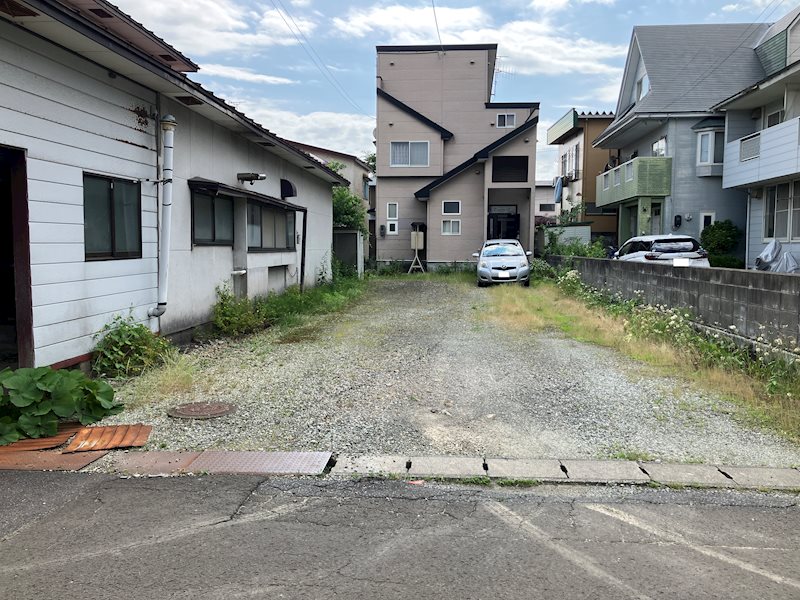 大館市中神明町土地 間取図・土地図