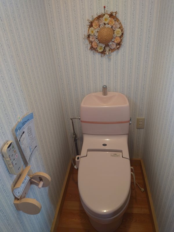 秋田市濁川字蟹子沢104-1【戸建】 内観写真（トイレ）