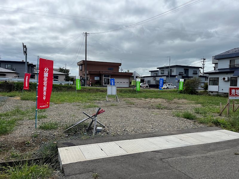 【分譲地】大仙市佐野町　ハピア佐野　B区画  現地写真