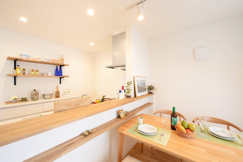 福田町モデルハウス　FEELIST　NOOK 内観写真（キッチン）