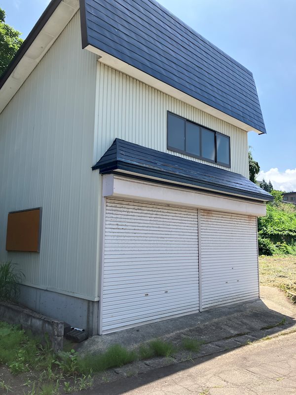横手市安田字ブンナ沢　土地 現地写真