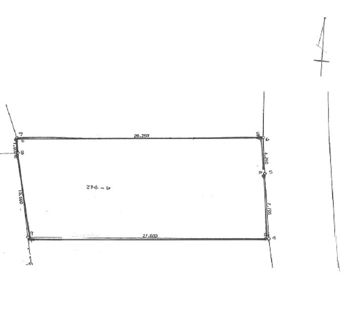 山岸6丁目 売地（A区画） 間取図・土地図