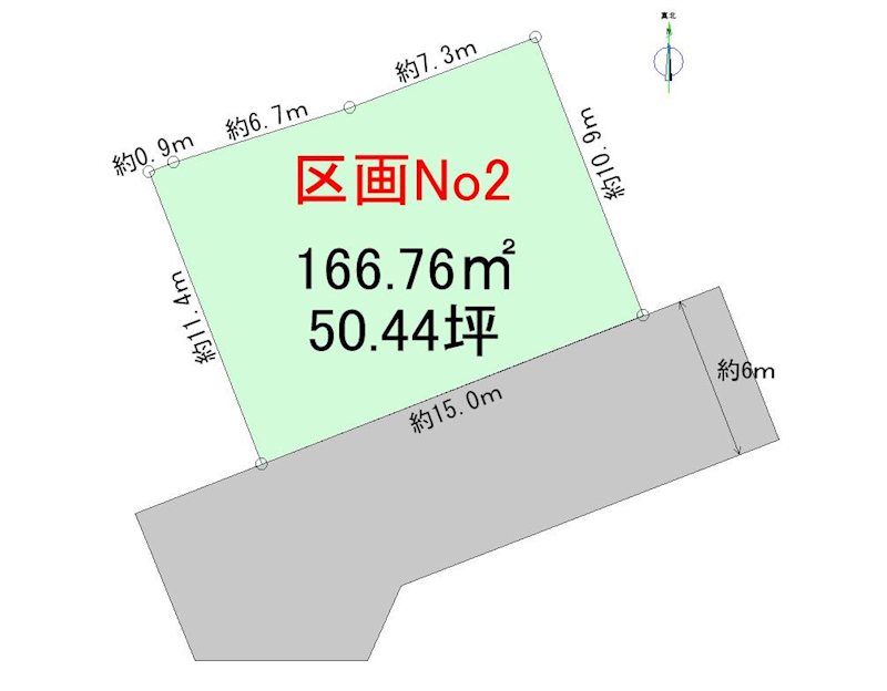 【ハシモトホーム】ハピア緑が丘１丁目No2 間取図・土地図